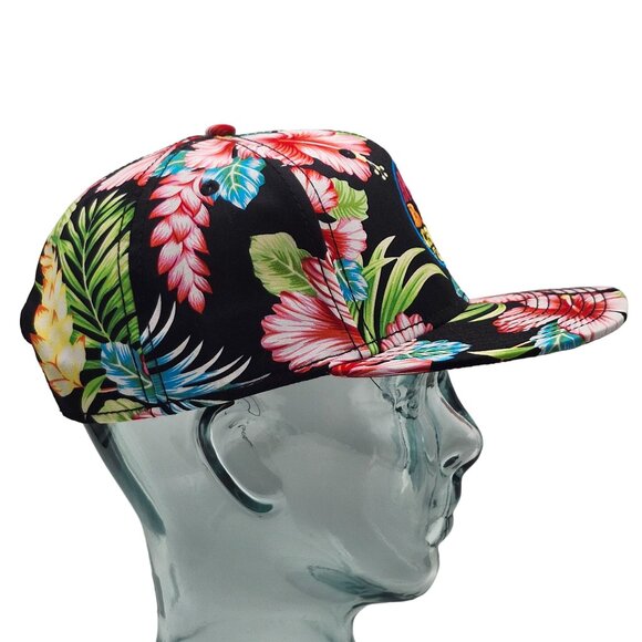 Anchor Bay California Hawaiian Hibiscus Floral Palm OTTO Snapback Hat Mendocino - Picture 7 of 15
